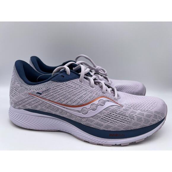 Saucony Guide 14 Women’s Running Shoes Lilac Storm/Pink-Blue S10654-35 Size 12 - Picture 12 of 16